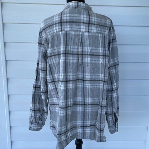 NWT OLD NAVY classic Flannel Plaid Shirt XXL - Picture 4 of 5
